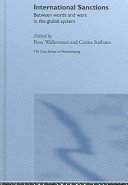 Implementing Targeted Sanctions: the Role of International Agencies and Regional Organizations