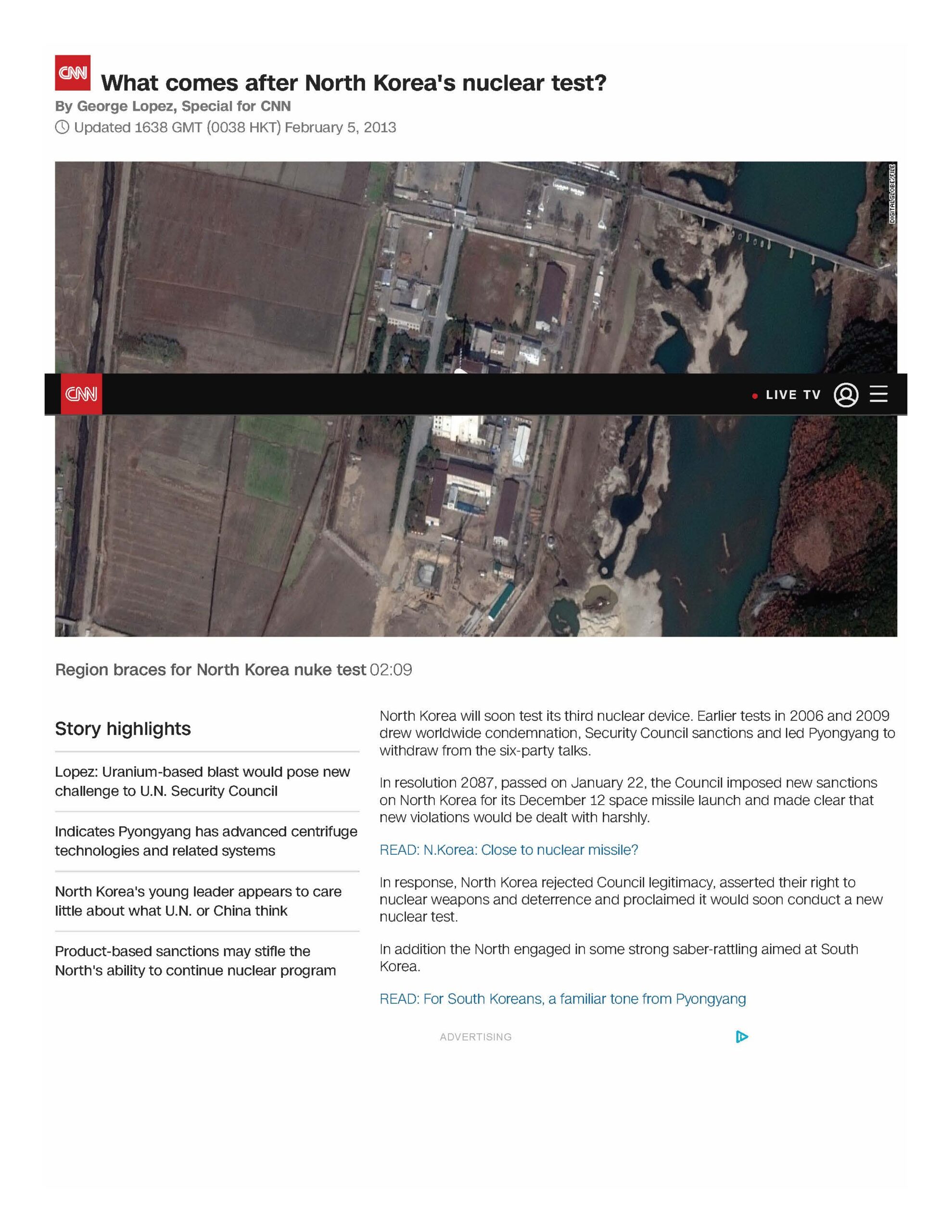 What Comes After North Korea’s Nuclear Test?